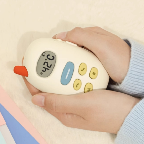 Techgear 789-029-BE 大大哥 二合一暖手充電寶 (奶油色)